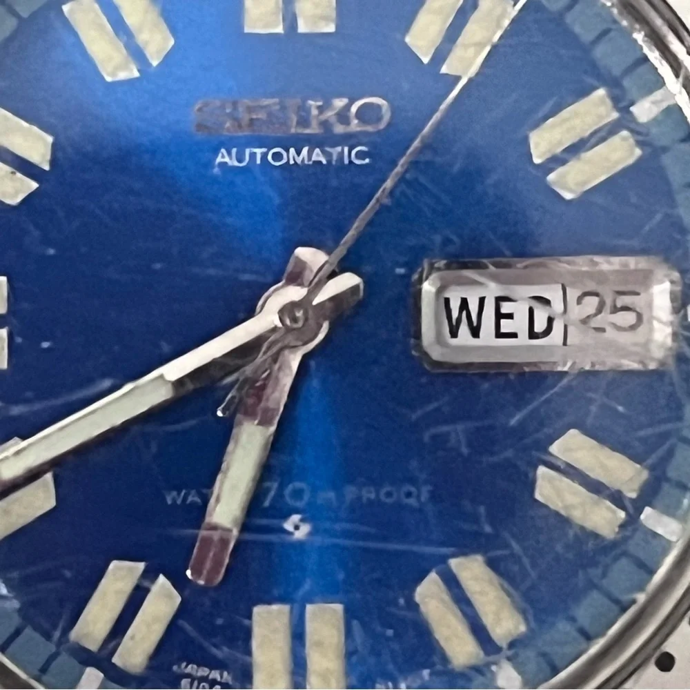 SEIKO 6106-8100 1ST SPORT DIVER Men's Watch Day Date